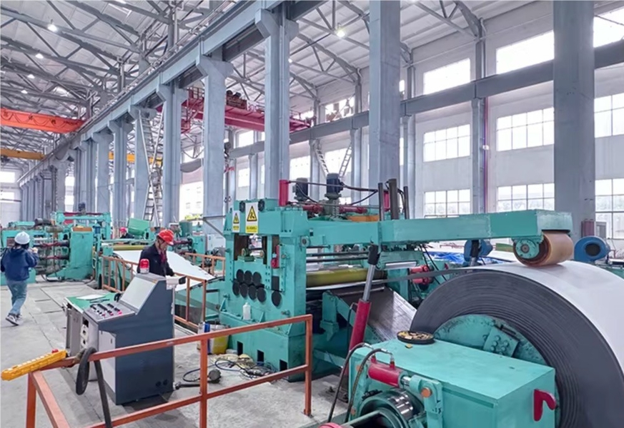 Wuxi TAIDING Stainless Steel Co., Ltd. Produktionslinie des Herstellers